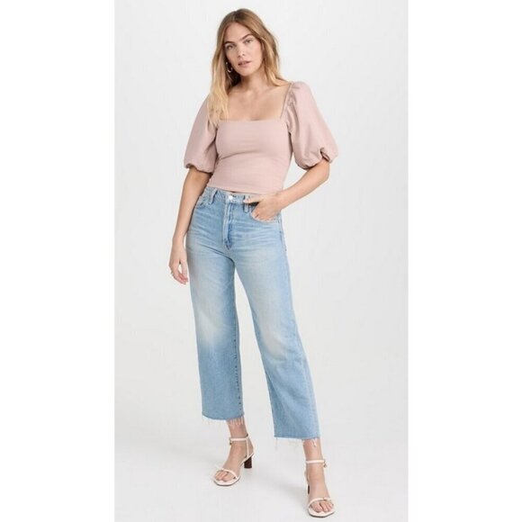 💕MOTHER SUPERIOR💕 The Rambler Zip Ankle Fray Jeans ~ I'm With the Band 29 NWT - Picture 8 of 16